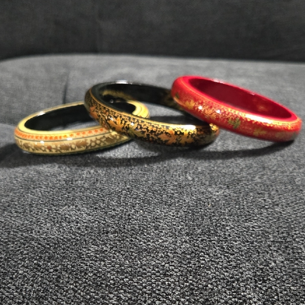 Elegant Multicolor Bangle‎ Set